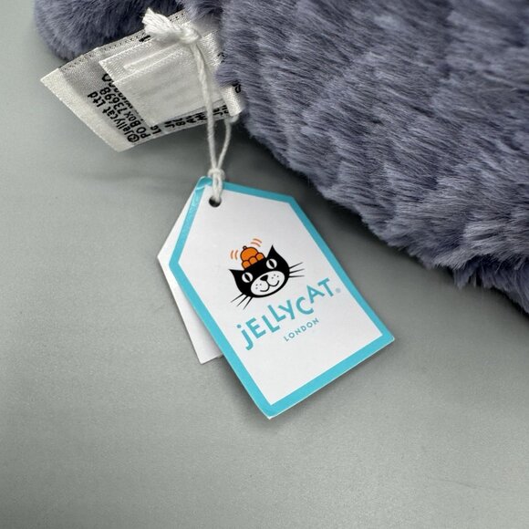 Jellycat Fuddlewuddle Elephant 9" Periwinkle Blue New Tags Authentic US Seller - Picture 6 of 8